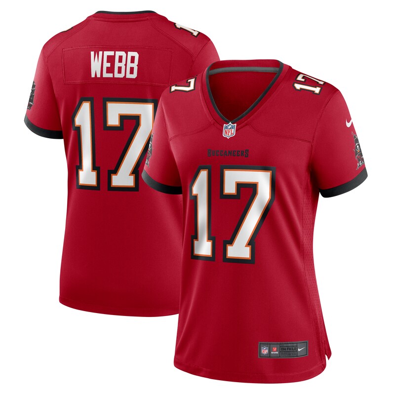 Raleigh Webb Tampa Bay Buccaneers Women Game Jersey - Red