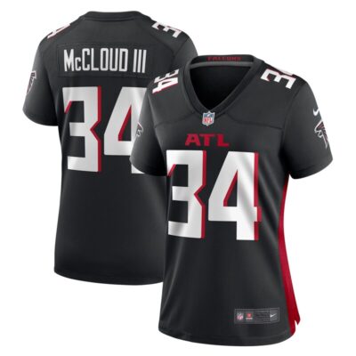 Ray-Ray McCloud III Atlanta Falcons Women Game Jersey - Black