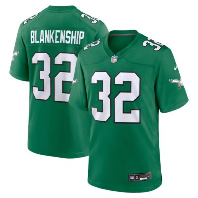 Reed Blankenship Philadelphia Eagles Alternate Game Jersey - Kelly Green