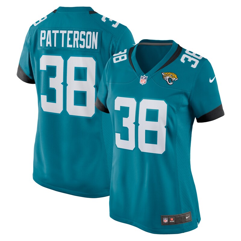 Riley Patterson Jacksonville Jaguars Women Team Game Jersey - Teal
