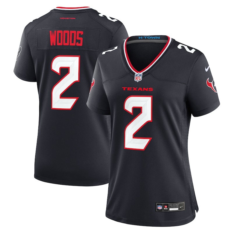 Robert Woods Houston Texans Women Team Game Jersey - Navy