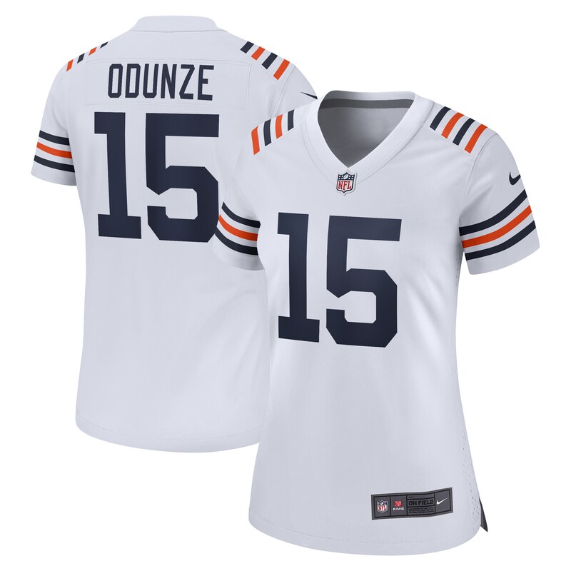 Rome Odunze Chicago Bears Women Alternate Game Jersey - White