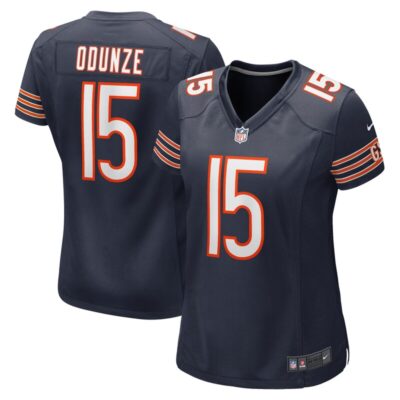 Rome Odunze Chicago Bears Women Game Jersey - Navy