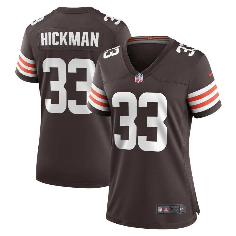 Ronnie Hickman Cleveland Browns Women Team Game Jersey - Brown