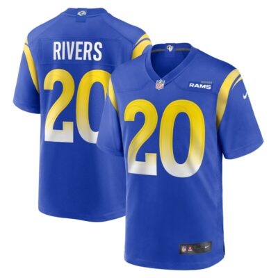 Ronnie Rivers Los Angeles Rams Team Game Jersey - Royal