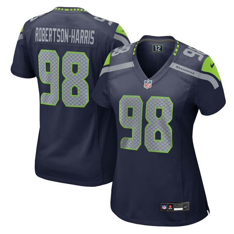 Roy Robertson-Harris Seattle Seahawks Women Team Game Jersey - College Navy