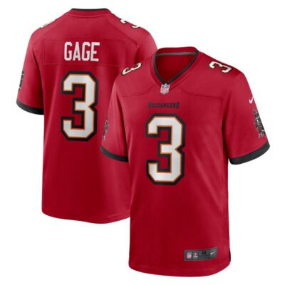 Russell Gage Tampa Bay Buccaneers Game Jersey - Red