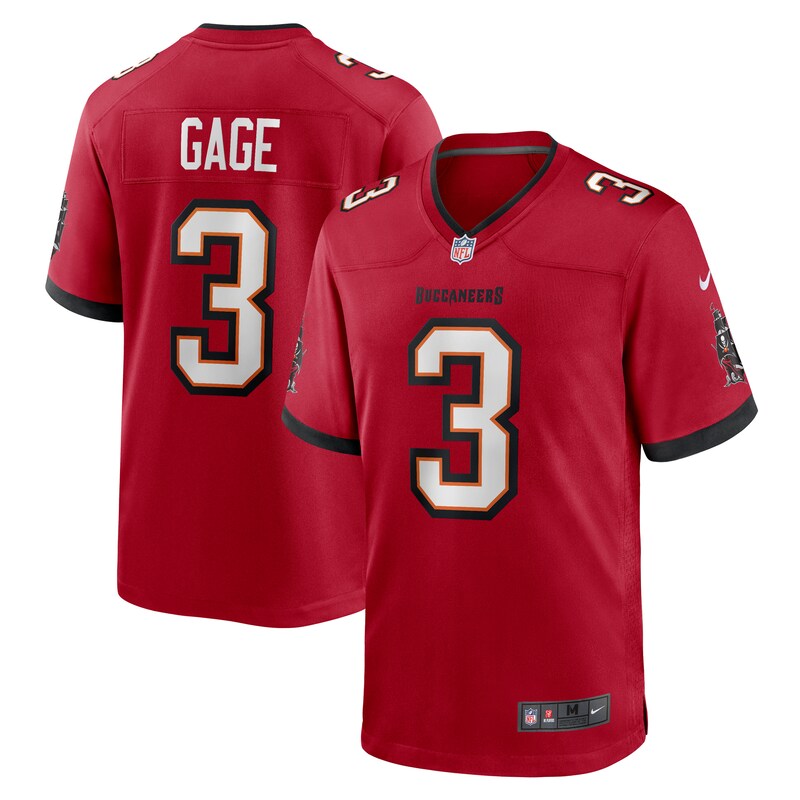 Russell Gage Tampa Bay Buccaneers Game Jersey - Red