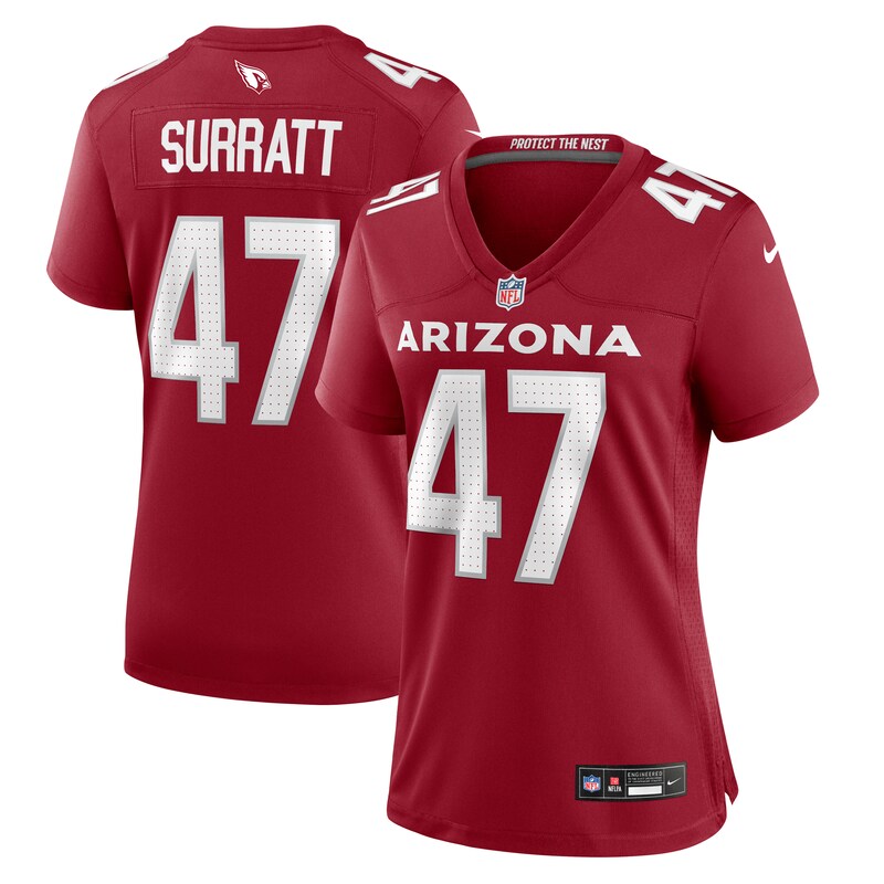 Sage Surratt Arizona Cardinals Women Game Jersey - Cardinal