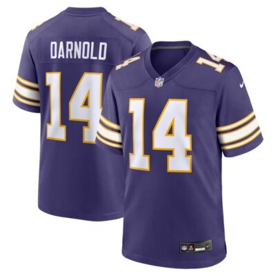 Sam Darnold Minnesota Vikings Alternate Game Jersey - Purple