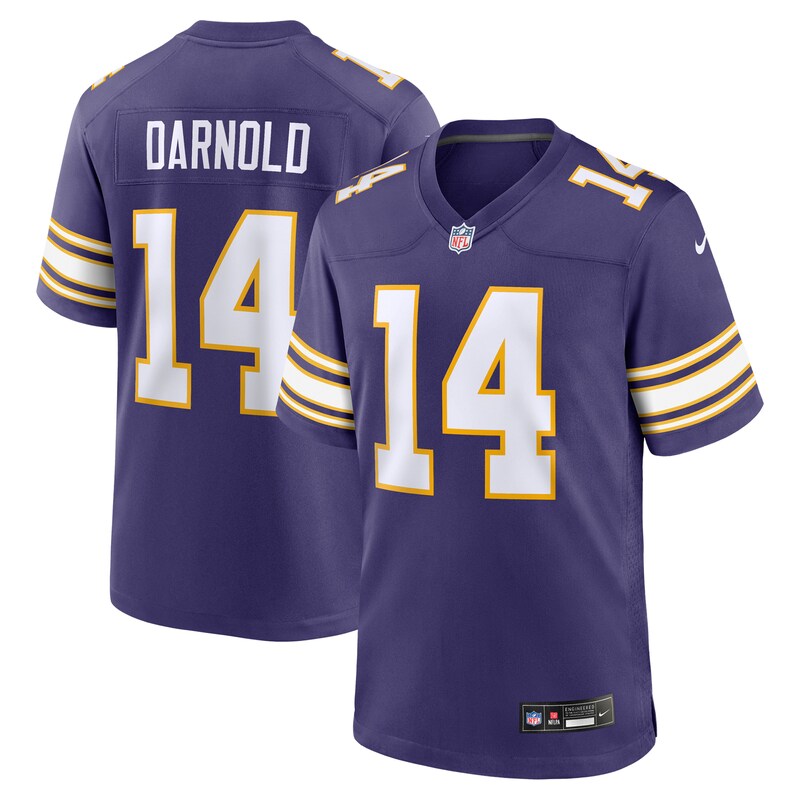Sam Darnold Minnesota Vikings Alternate Game Jersey - Purple