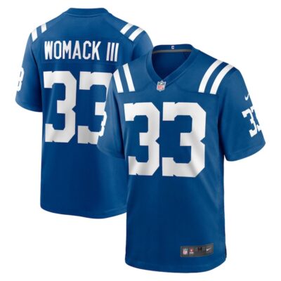 Samuel Womack III Indianapolis Colts Game Jersey - Royal