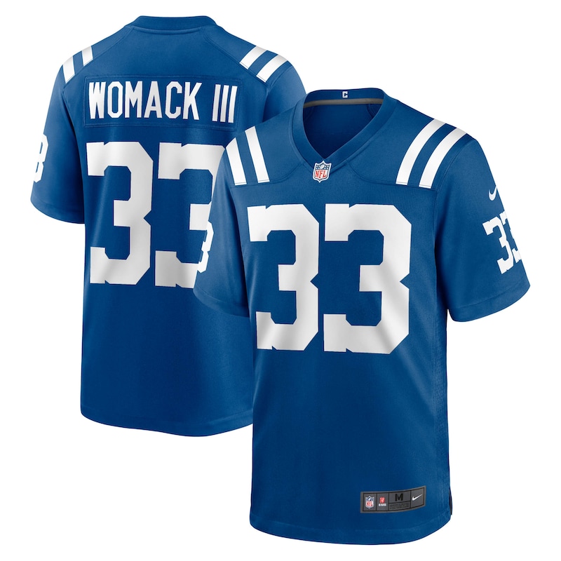 Samuel Womack III Indianapolis Colts Game Jersey - Royal