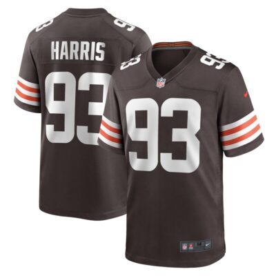 Shelby Harris Cleveland Browns Team Game Jersey - Brown