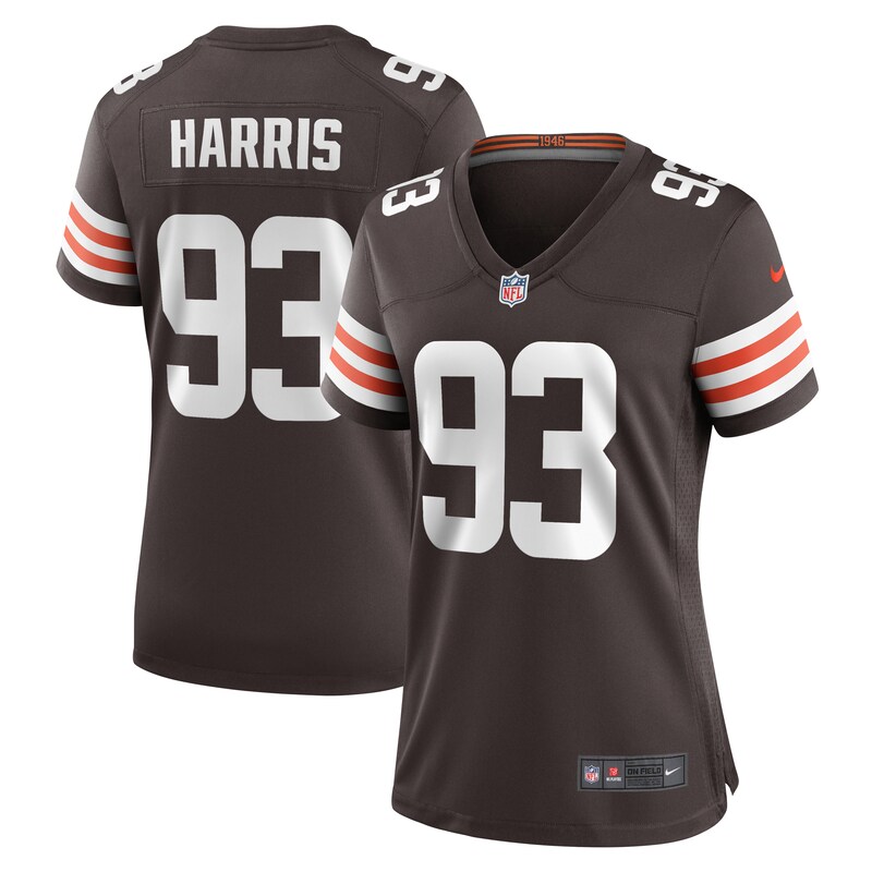 Shelby Harris Cleveland Browns Women Team Game Jersey - Brown