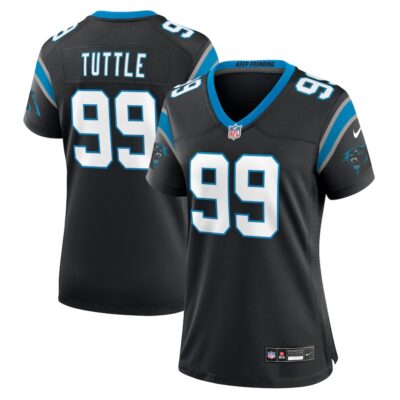 Shy Tuttle Carolina Panthers Women Game Jersey - Black