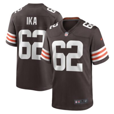 Siaki Ika Cleveland Browns Team Game Jersey - Brown