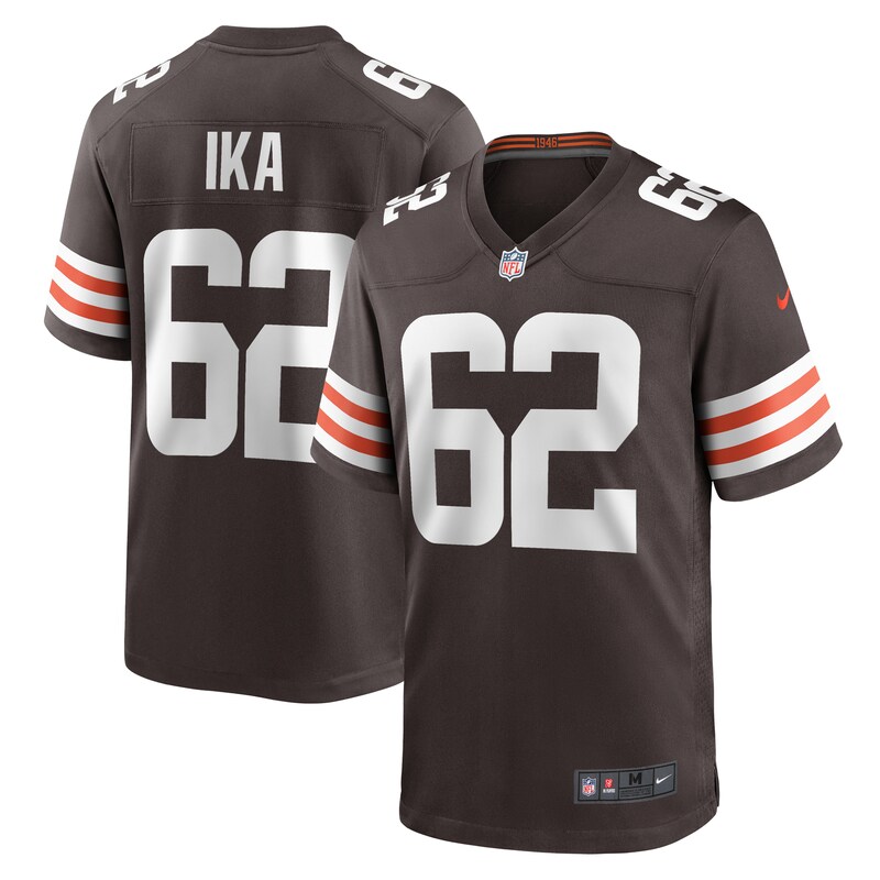Siaki Ika Cleveland Browns Team Game Jersey - Brown