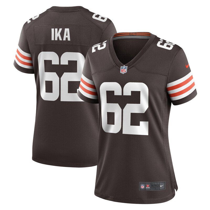 Siaki Ika Cleveland Browns Women Team Game Jersey - Brown