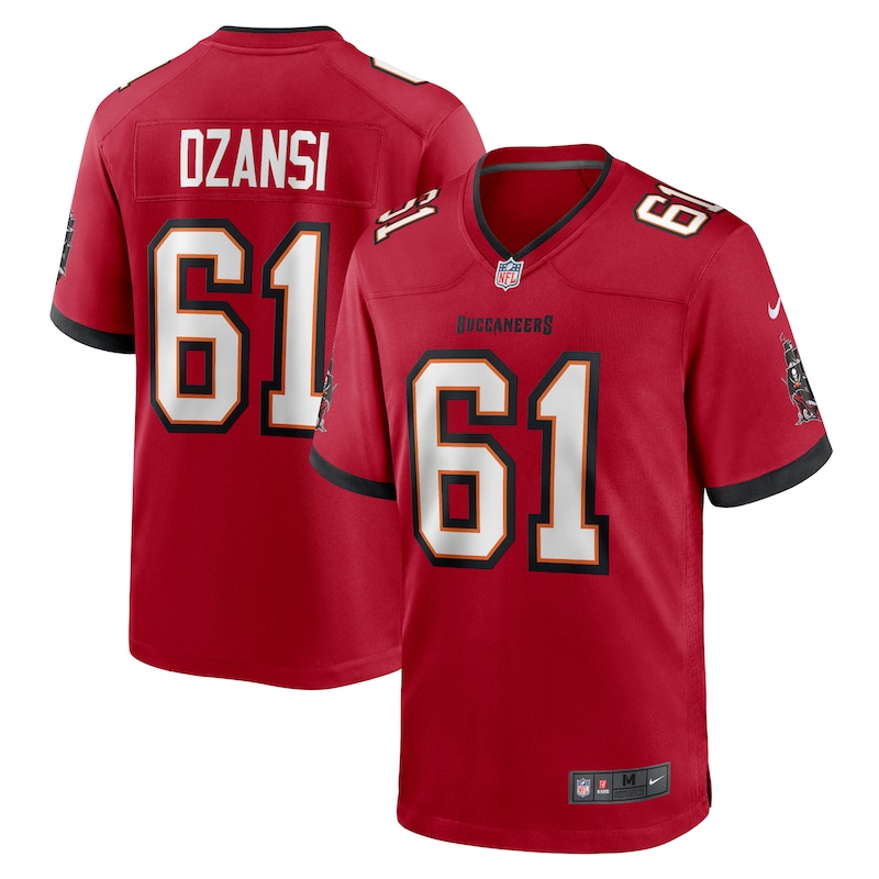 Silas Dzansi Tampa Bay Buccaneers Game Jersey - Red