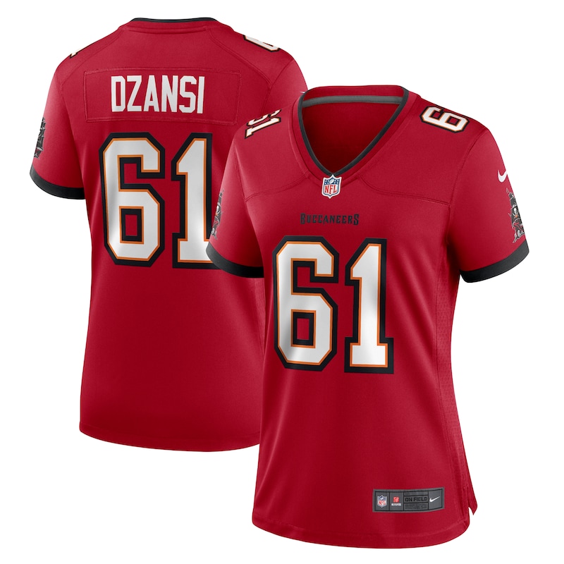 Silas Dzansi Tampa Bay Buccaneers Women Game Jersey - Red