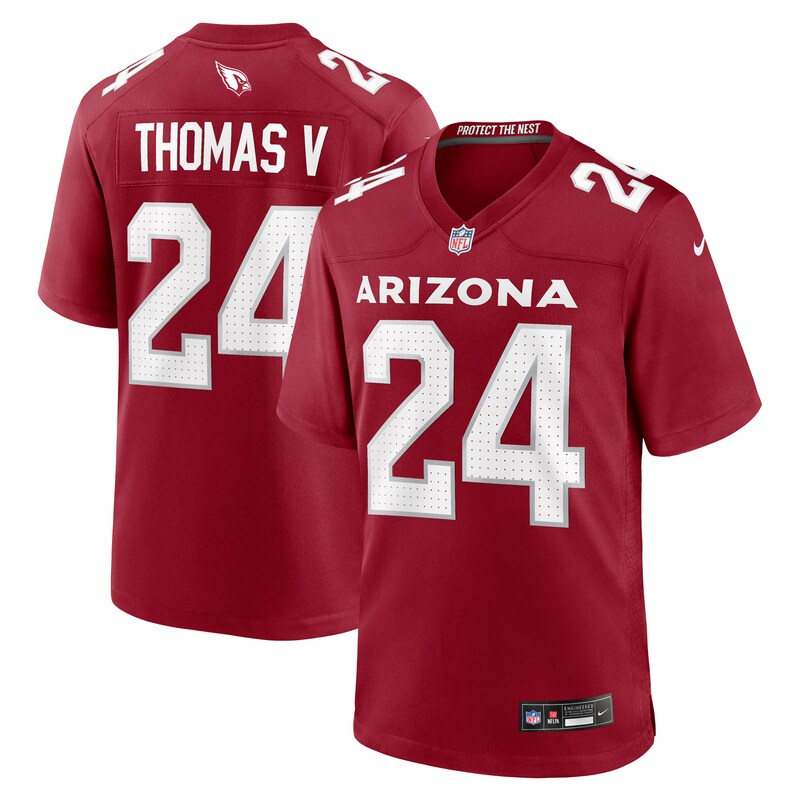 Starling Thomas V Arizona Cardinals Team Game Jersey - Cardinal