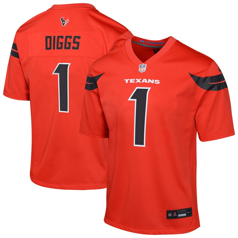Stefon Diggs Houston Texans Youth Alternate Player Game Jersey - Red