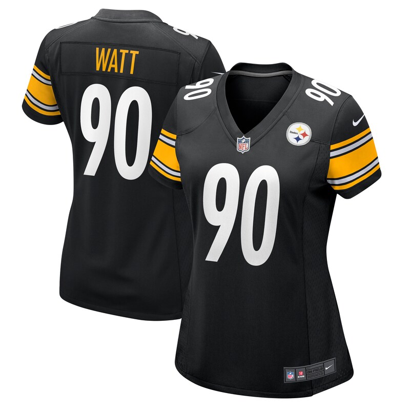 T.J. Watt Pittsburgh Steelers Women Game Jersey - Black