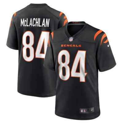 Tanner McLachlan Cincinnati Bengals Game Jersey - Black