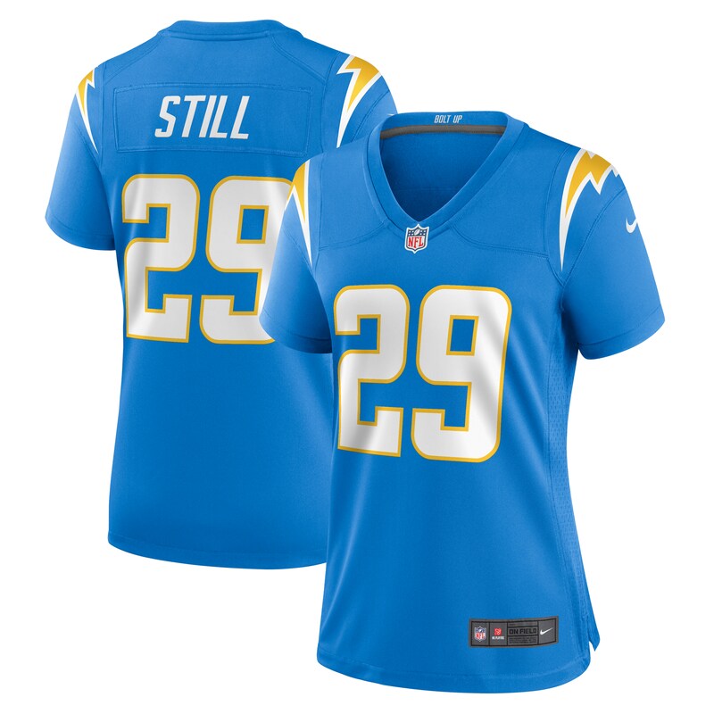 Tarheeb Still Los Angeles Chargers Women Game Jersey - Powder Blue