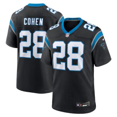 Tarik Cohen Carolina Panthers Game Jersey - Black