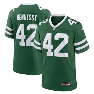 Thomas Hennessy New York Jets Team Game Jersey - Legacy Green