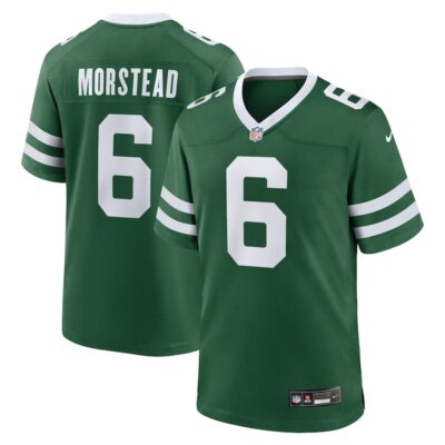 Thomas Morstead New York Jets Team Game Jersey - Legacy Green