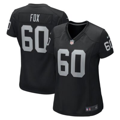 Tomari Fox Las Vegas Raiders Women Game Jersey - Black