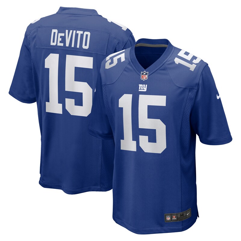 Tommy DeVito New York Giants Player Game Jersey - Royal