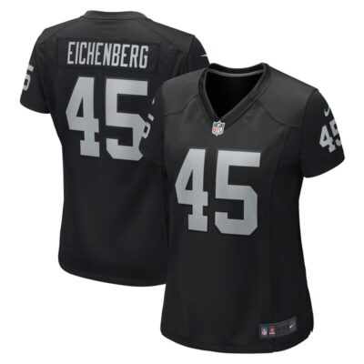 Tommy Eichenberg Las Vegas Raiders Women Game Jersey - Black