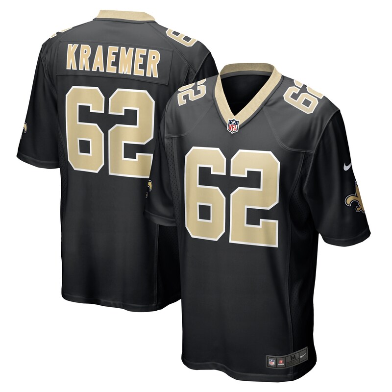 Tommy Kraemer New Orleans Saints Team Game Jersey - Black