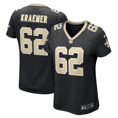 Tommy Kraemer New Orleans Saints Women Team Game Jersey - Black
