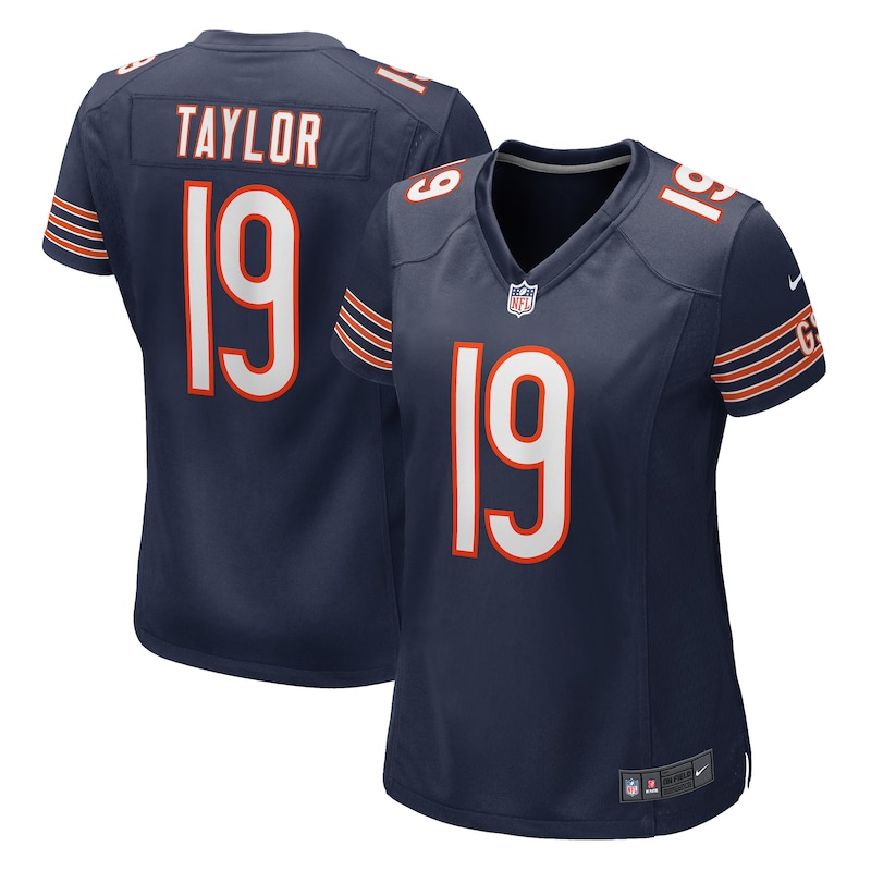 Tory Taylor Chicago Bears Women Game Jersey - Navy