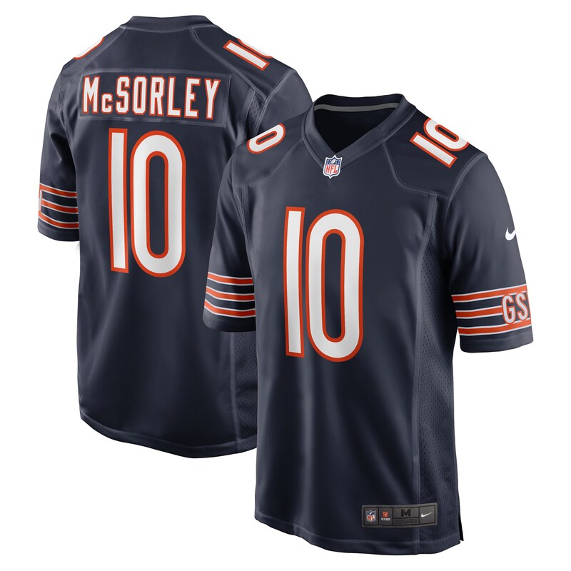 Trace McSorley Chicago Bears Team Game Jersey - Navy