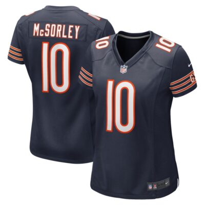 Trace McSorley Chicago Bears Women Team Game Jersey - Navy