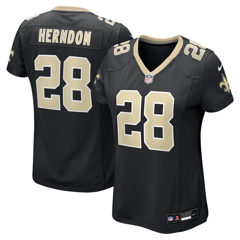 Tre Herndon New Orleans Saints Women Game Jersey - Black
