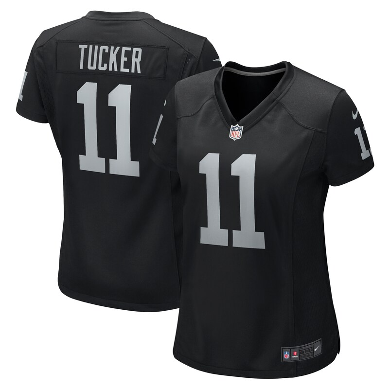 Tre Tucker Las Vegas Raiders Women Team Game Jersey - Black