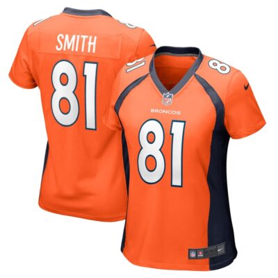 Tre'Quan Smith Denver Broncos Women Game Jersey - Orange
