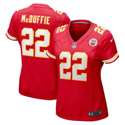 Trent McDuffie Kansas City Chiefs Women Game Jersey - Red