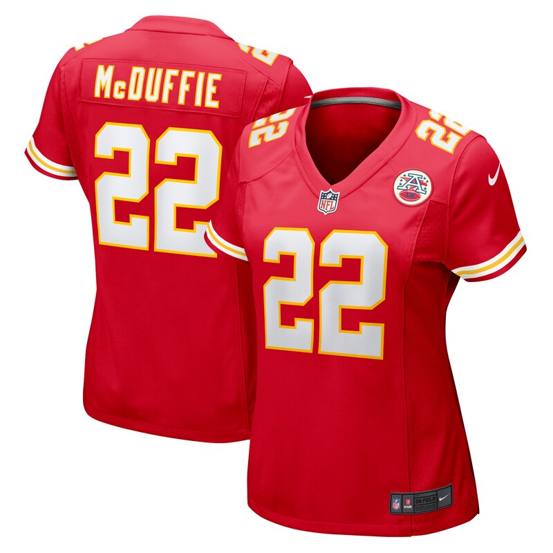 Trent McDuffie Kansas City Chiefs Women Game Jersey - Red