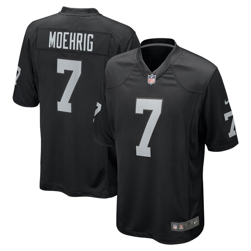 Tre'von Moehrig Las Vegas Raiders Team Game Jersey - Black