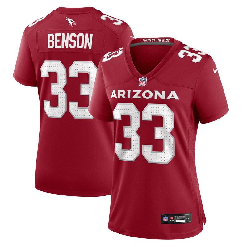 Trey Benson Arizona Cardinals Women Game Jersey - Cardinal