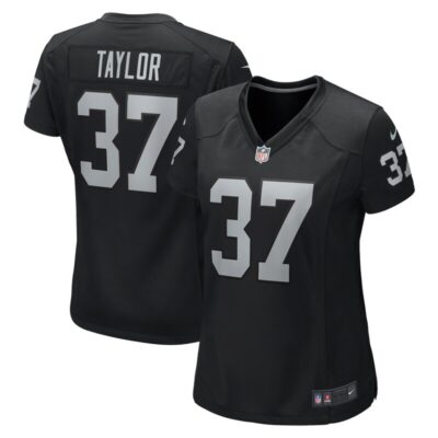Trey Taylor Las Vegas Raiders Women Game Jersey - Black