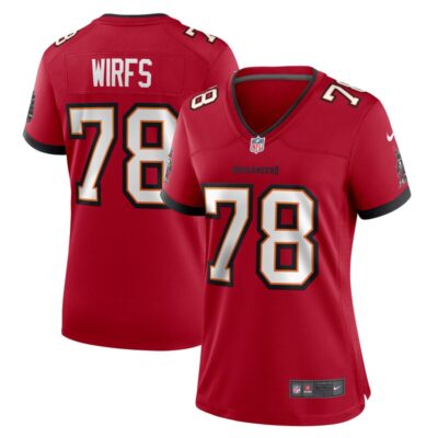 Tristan Wirfs Tampa Bay Buccaneers Women Game Jersey - Red
